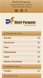 Mobile Screenshot of distriparquets.be